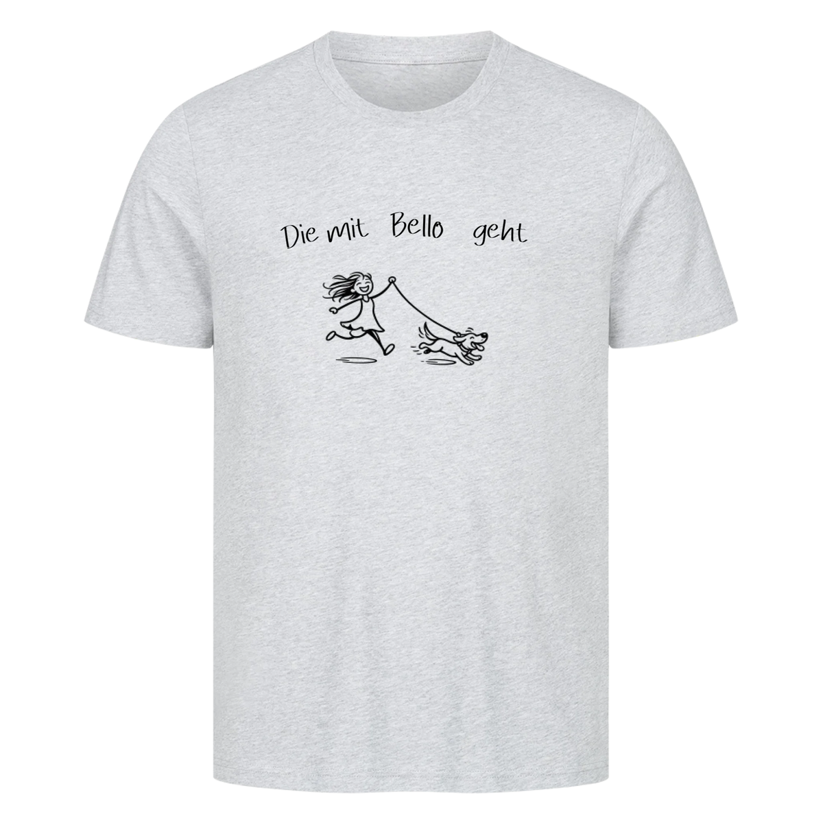 T-Shirt Die mit "Bello" geht
