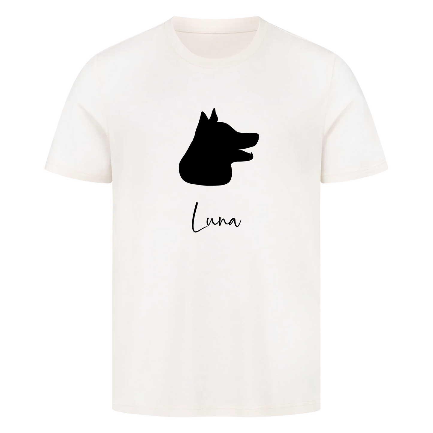 T-Shirt mein Hund Silhouette