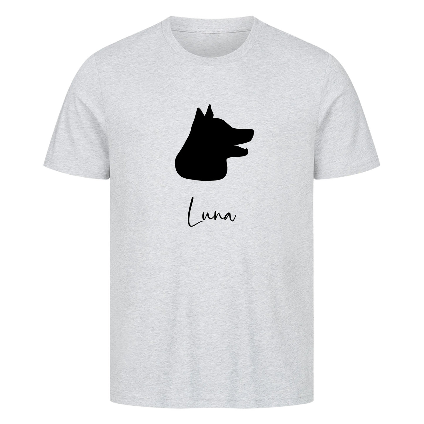 T-Shirt mein Hund Silhouette