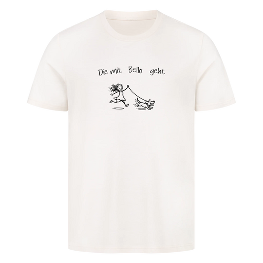T-Shirt Die mit "Bello" geht
