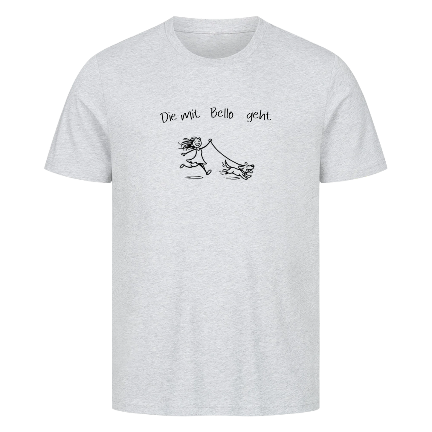 T-Shirt Die mit "Bello" geht