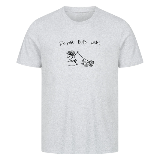 T-Shirt Die mit "Bello" geht