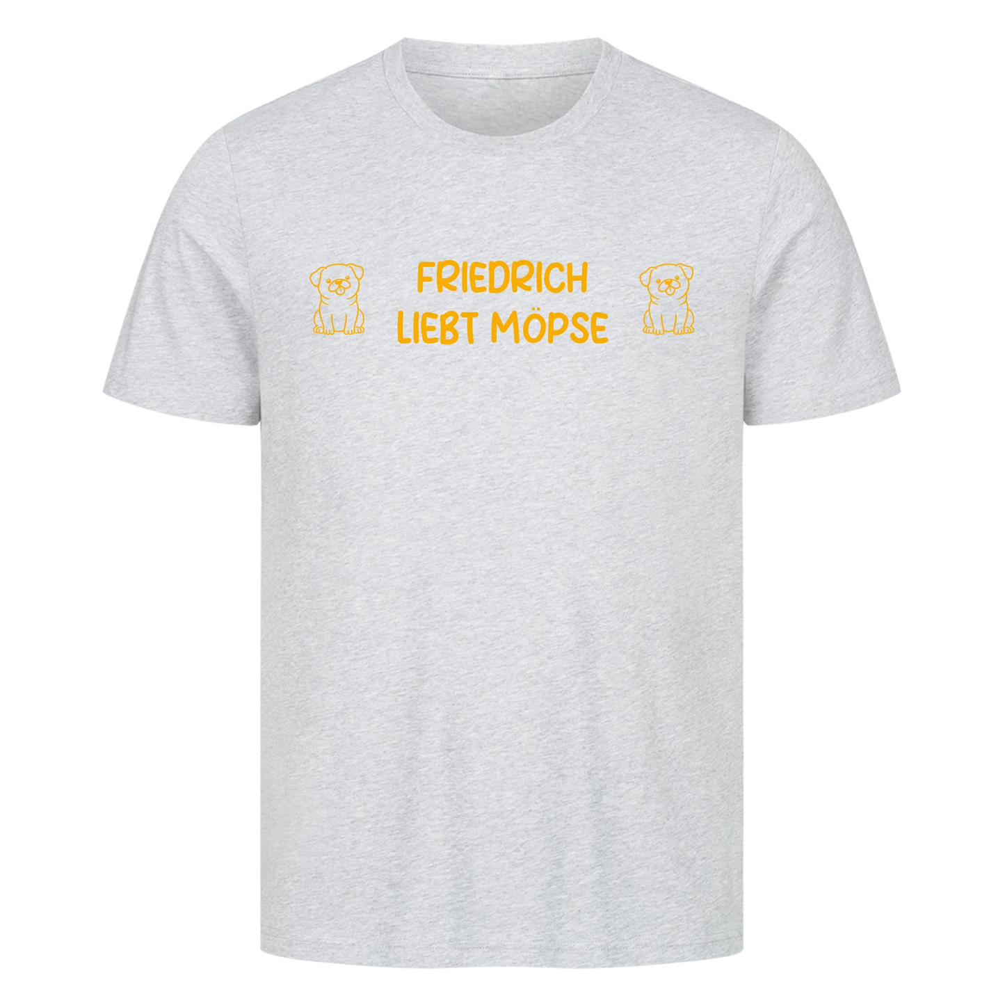 T-Shirt Liebt Möpse