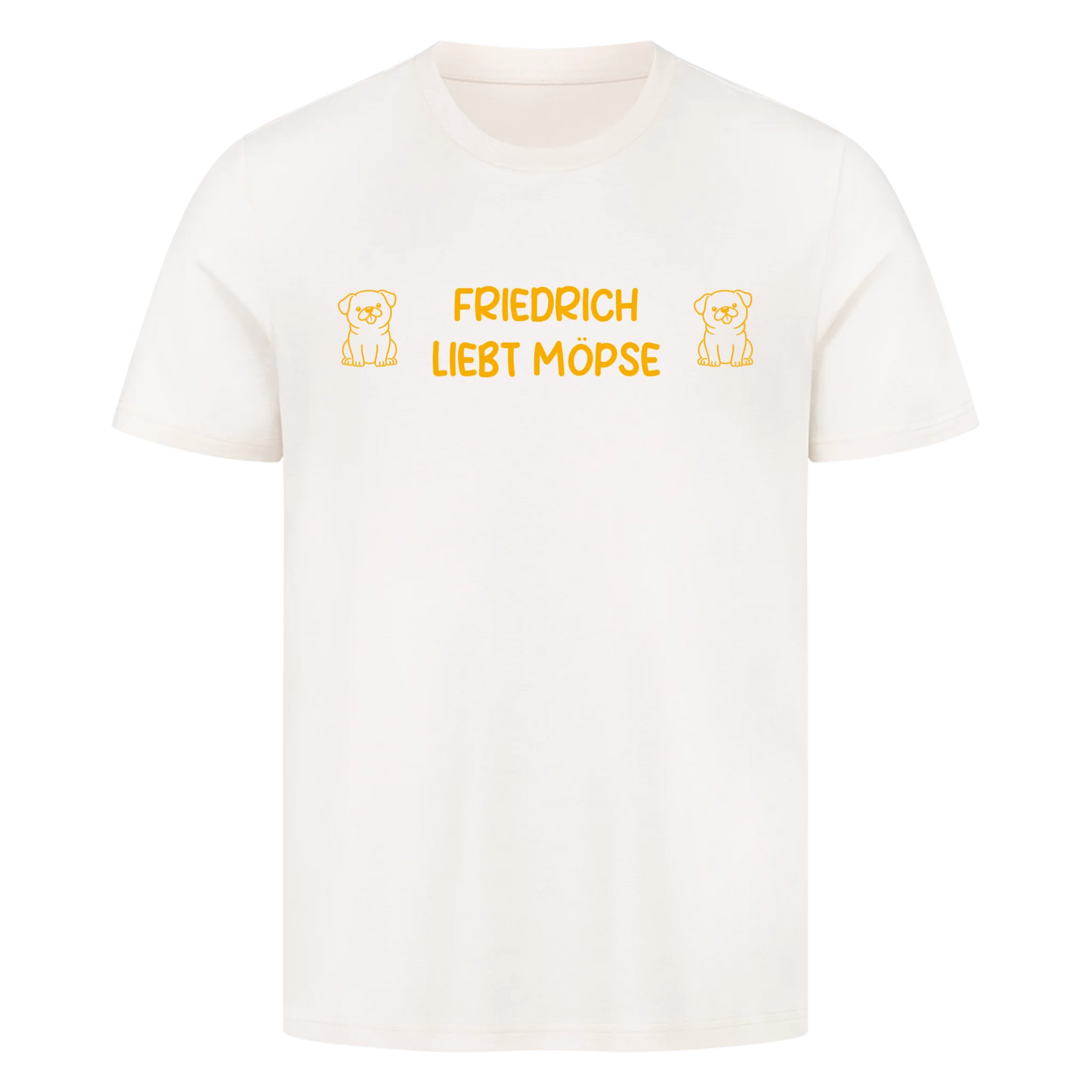 T-Shirt Liebt Möpse