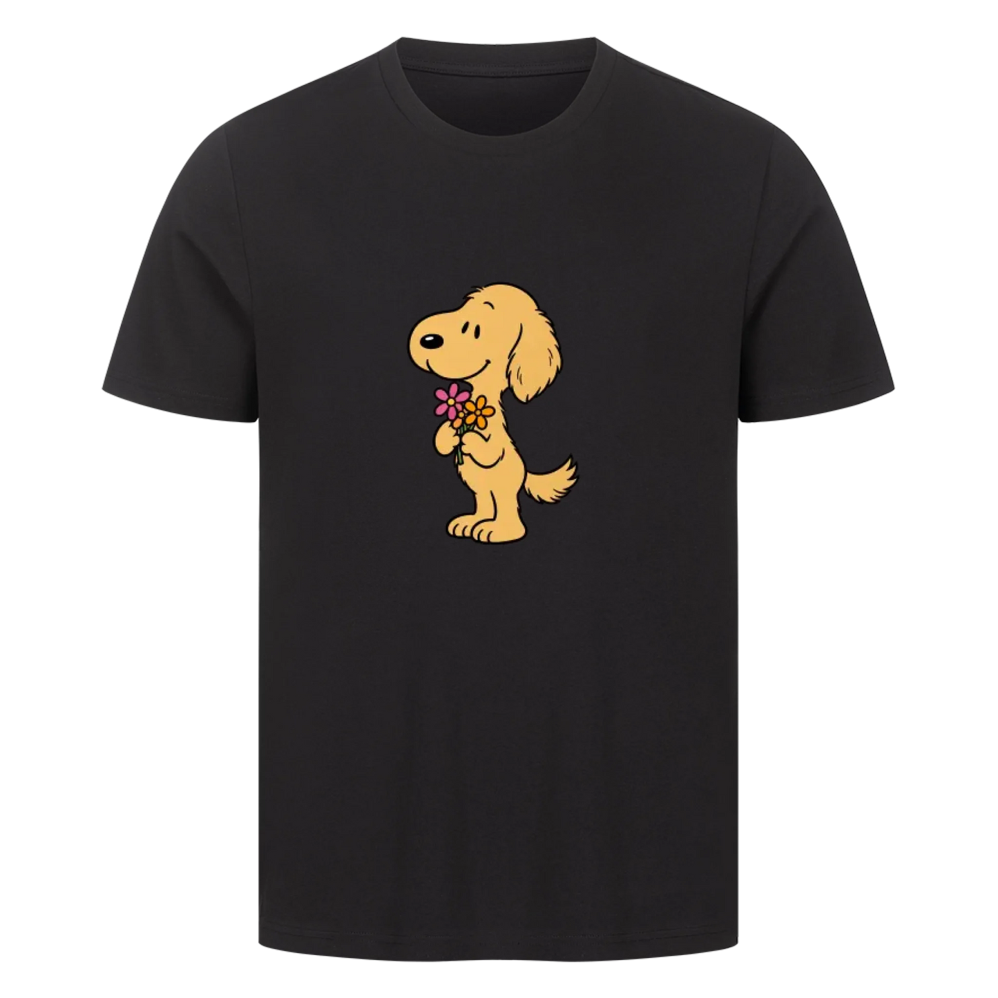 T-Shirt Blumenhund