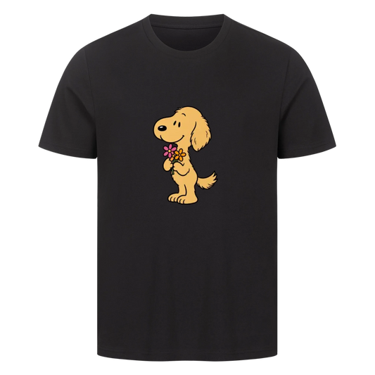 T-Shirt Blumenhund
