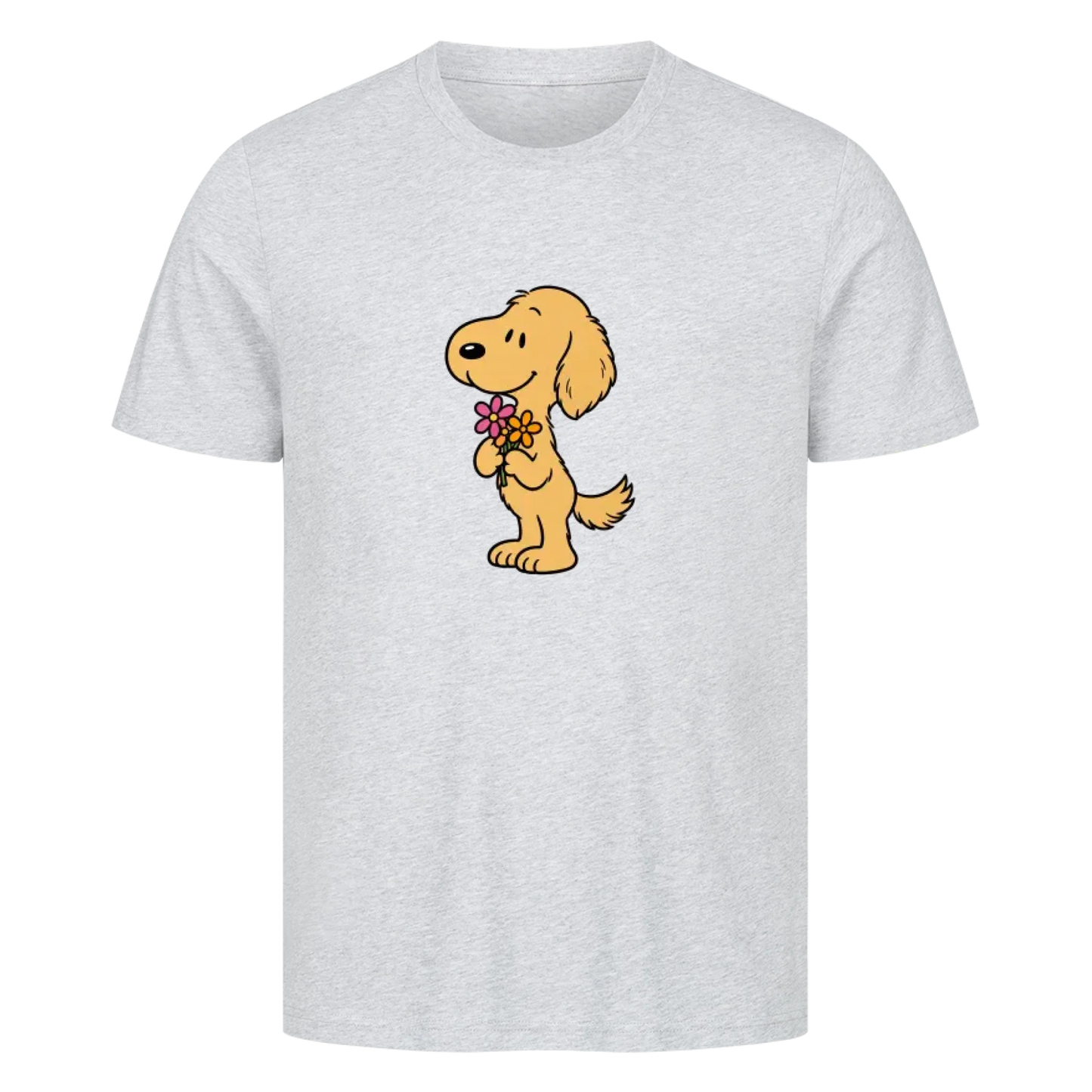 T-Shirt Blumenhund