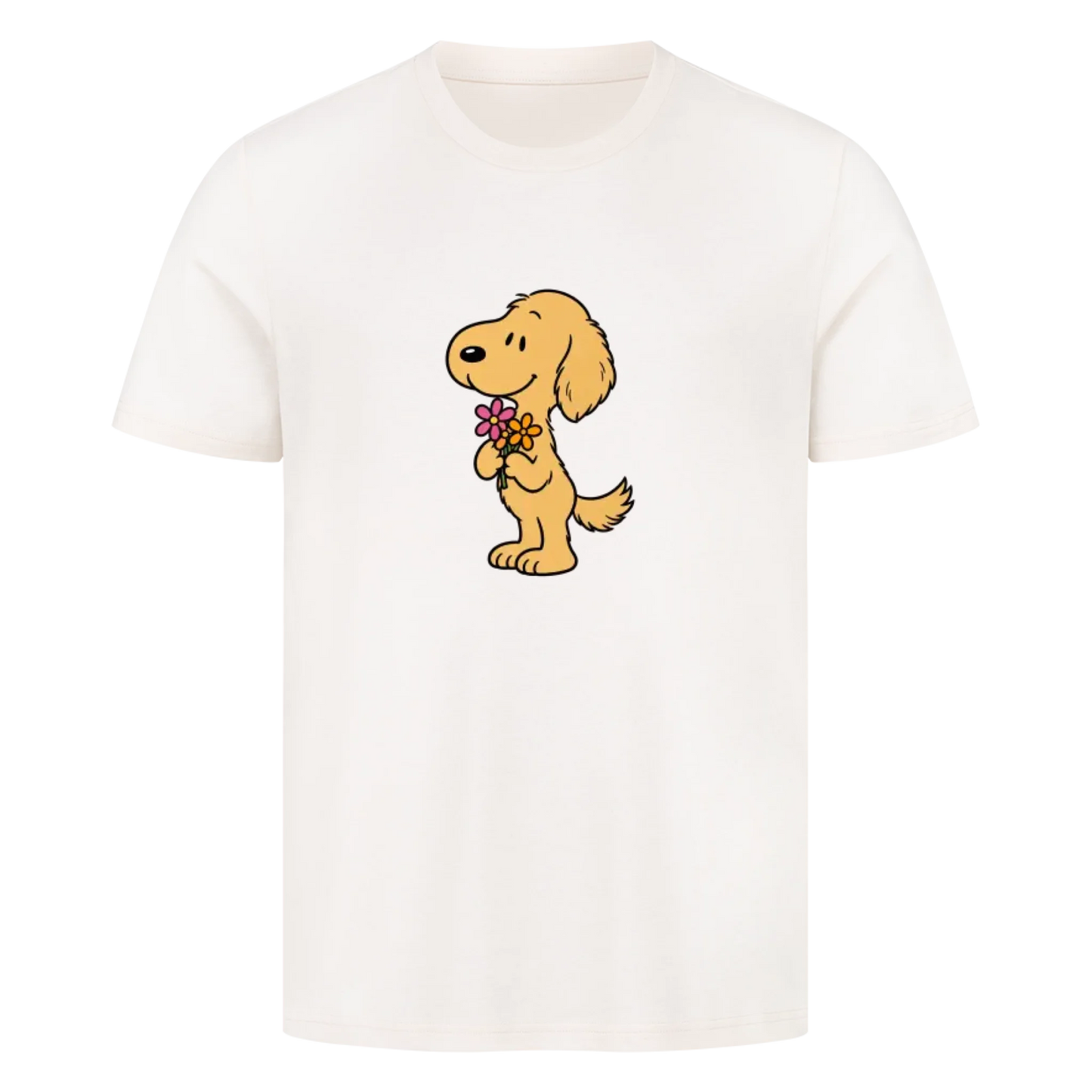 T-Shirt Blumenhund
