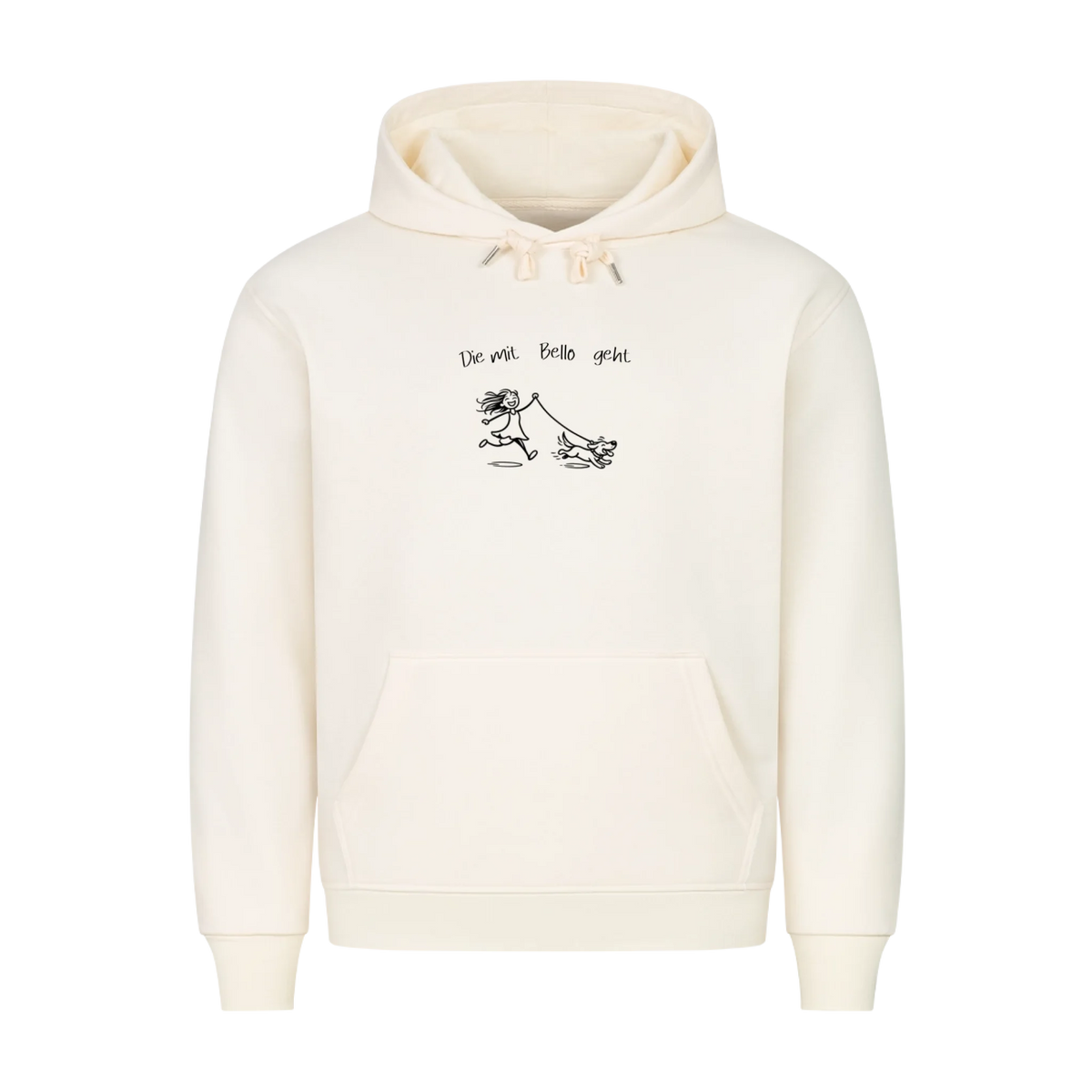 Hoodie Die mit Bello geht