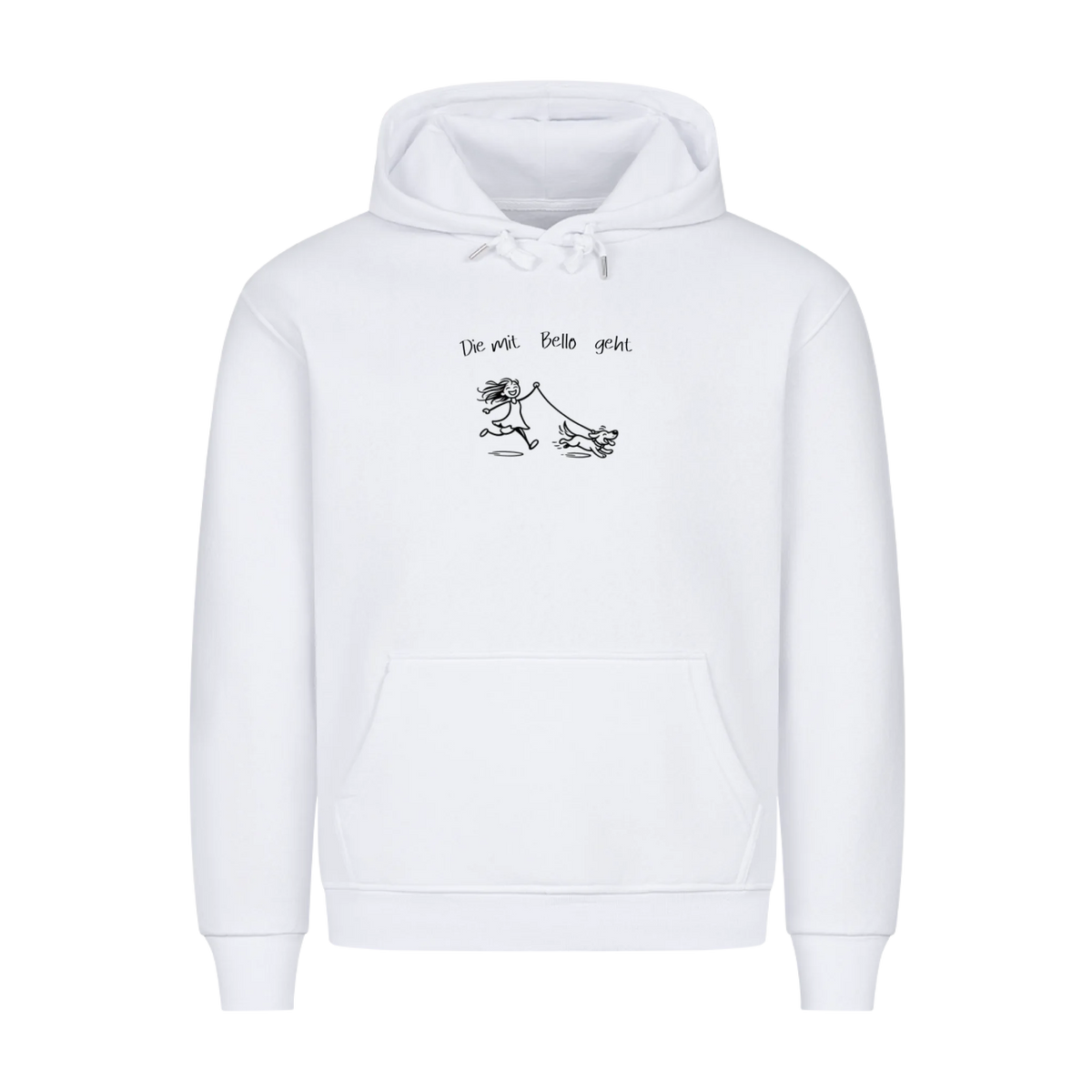 Hoodie Die mit Bello geht