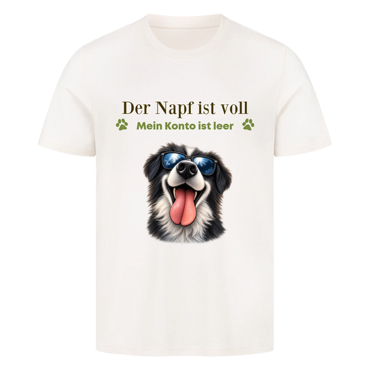 T-Shirt Napf voll Konto leer